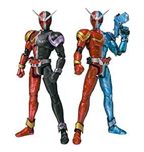 S.H.フィギュアーツ 仮面ライダーW(ダブル) ヒートジョーカー&ヒートトリガ(中古品)