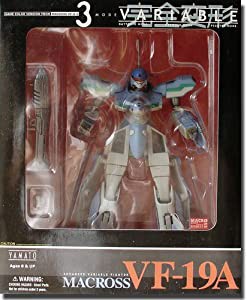 やまとマクロスシリーズ 1/72 完全変形 VF-19A ゲームカラーバージョン(中古品)