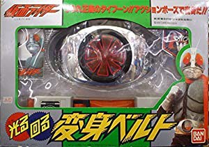 仮面ライダー　光る回る　変身ベルト　タイフーン(中古品)