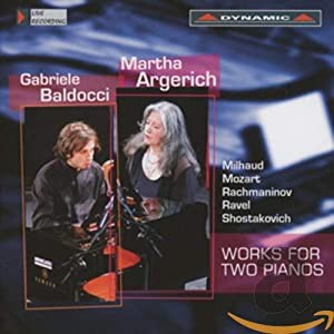 マルタ・アルゲリッチ&ガブリエレ・バルドッチ - 2台ピアノのための作品集((未使用 未開封の中古品)