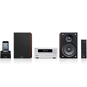 パイオニア CDミニコンポーネントシステム iPod/iPhone/iPad対応 Bluetooth(中古品)