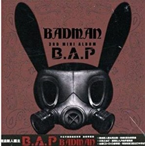 B.A.P 3rdミニアルバム - Badman (CD + DVD) (台湾独占豪華盤)(中古品)