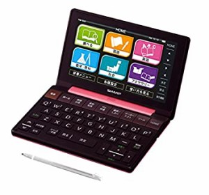 シャープ カラー電子辞書Brain 高校生モデル ピンク系 PW-SH2-P(中古品)