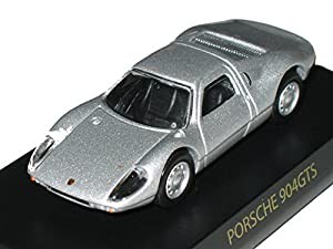 京商 1/64 ポルシェ ミニカーコレクション1 ポルシェ 904 GTS 銀(中古品)