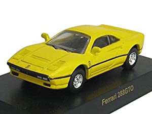 京商 1/64 フェラーリ ミニカーコレクション1 288GTO 黄色(中古品)