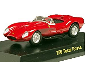 京商 1/64 フェラーリ ミニカーコレクション8 250 テスタロッサ 赤(中古品)