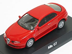 京商 1/64 アルファロメオ ミニカーコレクション1 Alfa GT 赤(中古品)