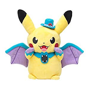 ポケモンセンターオリジナル ぬいぐるみ 仮装ピカチュウ・ゴルバット Hallo(未使用 未開封の中古品)