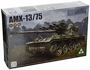 TAKOM 1/35 AMX-13/75 フランス軍 軽戦車 w/SS-11対戦車ミサイル 2in1 プラ(未使用 未開封の中古品)