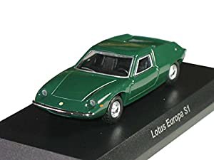 京商 1/64 ロータス ミニカーコレクション ロータスヨーロッパ Ｓ１ 緑(未使用 未開封の中古品)