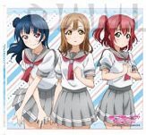 ラブライブ! トレーディング ミニ色紙 Vol.4　単品　（3人）1年生(中古品)