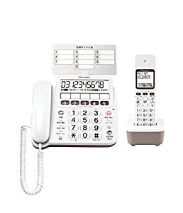 パイオニア TF-SE15S デジタルコードレス電話機 子機1台付き/迷惑電話防止 (未使用 未開封の中古品)