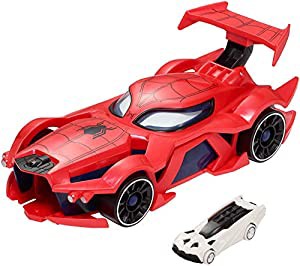 ホットウィール マーベル スパイダーマン フィーチャーカー FDM61(中古品)