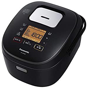 パナソニック 炊飯器 5.5合 IH式 ブラック SR-HB107-K(中古品)