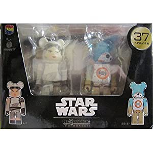 STARWARS スターウォーズ Happyくじ ベアブリック 37 ペアボックス賞 レイ (中古品)