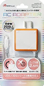 new2DSLL/2DS/new3DSLL/new3DS/3DSLL/3DS/DSiLL/DSi用カラフルACアダプタ ((未使用 未開封の中古品)