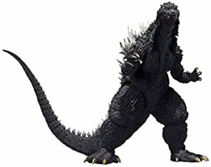 S.H.MonsterArts ゴジラ×メカゴジラ ゴジラ (2002) 約155mm PVC&ABS製 塗 (中古品)