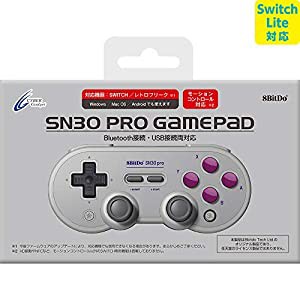 【Switch Lite / Switch / レトロフリーク対応】 8Bitdo SN30 PRO GAMEPAD (未使用 未開封の中古品)