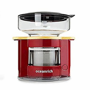 オーシャンリッチ(Oceanrich) 自動ドリップ・コーヒーメーカー レッド UQ-C(未使用 未開封の中古品)