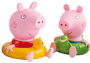 Peppa Pigペッパ&ジョージ おふろフィギュア(未使用 未開封の中古品)