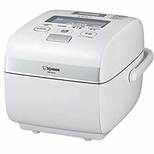 象印 圧力IH炊飯ジャー(5.5合炊き) 雪白 ZOJIRUSHI 炎舞炊き NW-KB10-WZ(中古品)