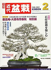 月刊近代盆栽 2021年 02 月号 [雑誌](中古品)