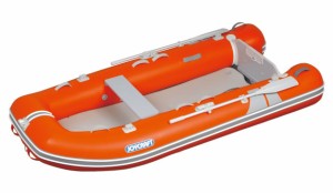 ジョイクラフト(JOYCRAFT)☆ゴムボート オレンジペコ300 JOP-300(4人乗り)【お取り寄せ商品】