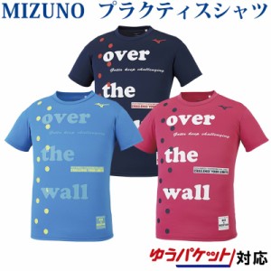  ミズノ グラフィックTシャツ V2MA0093 メンズ ユニセックス 2020SS バレーボール Ｔシャツ ゆうパケット(メール便)対応 練習着 半袖