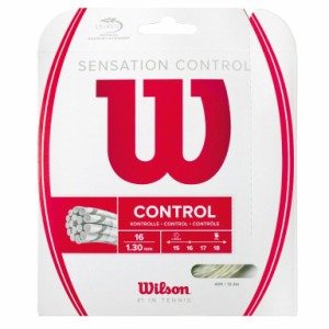  ウイルソン SENSATION CONTROL WRZ941200 硬式テニス テニスガット ストリング Wilson 