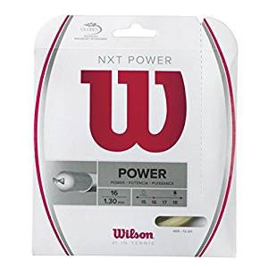  ウイルソン NXT POWER 16 WRZ941600 硬式テニス テニスガット ストリング Wilson 