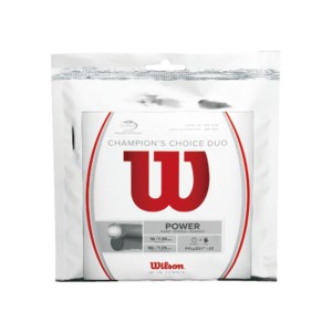 ウイルソン Champion's Choice DUO フェデラー選手使用モデル wrz997900 硬式テニス ガット ストリング Wilson 2022AW 
