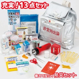 防災セット 【緊急避難セット（KRA-120）】 非常用 持ち出し袋 防災用品 避難セット 避難袋 地震対策 防災リュック 角利産業