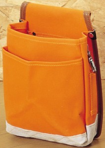 【31％引き】 送電工事向け電工用腰袋デラックスタイプ 6号防水 オレンジ 内縫いタイプ（KC-17DXBOR）  ガーデニング DIY 道具 工具 ツー