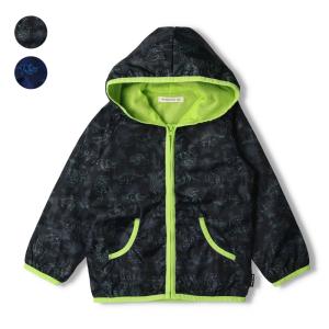 【子供服】 Kids Foret (キッズフォーレ) 恐竜柄裏メッシュパーカー 80cm 90cm 100cm 110cm 120cm 130cm キッズ 男の子 B36101