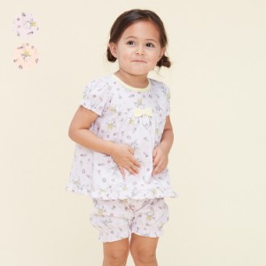 【23夏セール30%OFF価格】Kids Foret (キッズフォーレ) ユニコーン柄半袖パジャマ キッズ 女の子 B31707