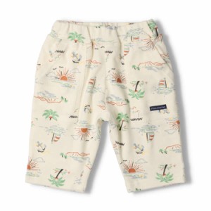 【再値下げ】【23夏セール30%OFF価格】 moujonjon (ムージョンジョン) 夏モチーフ柄５分丈ハーフパンツ・半ズボン キッズ 男の子 M31136