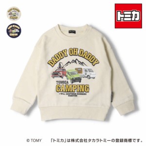 【子供服】 Daddy Oh Daddy (ダディオダディ) 【トミカ】車プリント裏毛トレーナー 90cm〜130cm V12650