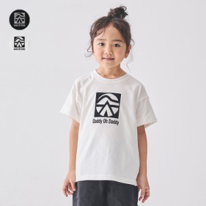 【子供服】 Daddy Oh Daddy (ダディオダディ) 日本製 ロゴマークプリント半袖Ｔシャツ 90cm〜130cm V32800