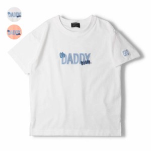 【子供服】 Daddy Oh Daddy (ダディオダディ) 日本製 ロゴアップリケ刺繍半袖Tシャツ 140cm〜160cm V32819