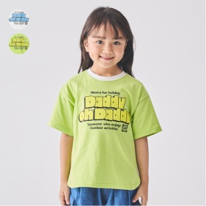 【子供服】 Daddy Oh Daddy (ダディオダディ) 日本製 ロゴプリント半袖Tシャツ 90cm〜130cm V32822