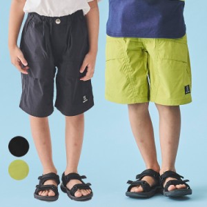 【24夏SALE30%OFF価格】 Daddy Oh Daddy (ダディオダディ) 無地ウェザー5分丈ハーフパンツ 90cm〜130cm V33104