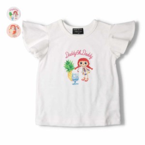 【子供服】 Daddy Oh Daddy (ダディオダディ) 日本製 ダディコプリント半袖Ｔシャツ 90cm〜130cm V42851