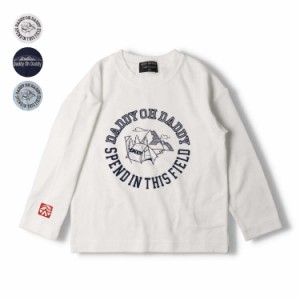 【再値下げ】【23秋冬SALE40%OFF価格】 Daddy Oh Daddy (ダディオダディ) 日本製プリント長袖Ｔシャツ・ロンT キッズ 男の子 V50808