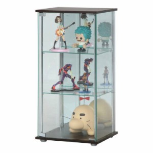 ガラスケース フィギュア ディスプレイ ショーケース コレクションケース ガラス 棚 業務用 人形 コレクションラック キャビネット 北欧 