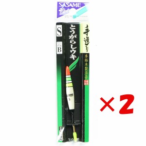 【 まとめ買い ×2個セット 】 「 ささめ針 SASAME PA312 道具屋さん トウガラシウキ S 」