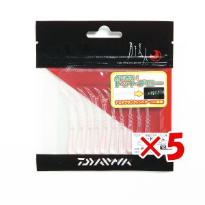 【 まとめ買い ×5個セット 】 「 ダイワ DAIWA アジング メバリング 月下美人 ソードビーム 2.2インチ 桜ドットグロー 」