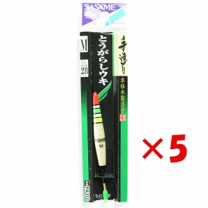 【 まとめ買い ×5個セット 】 「 ささめ針 SASAME PA312 道具屋とうがらしウキ M 」