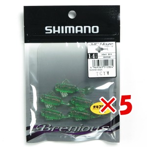 【 まとめ買い ×5個セット 】 「 シマノ SHIMANO ブレニアス エムシーハゼ 1.4インチ 011 スイカレッド OH-S14S 」