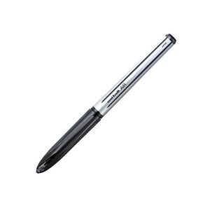 「 三菱鉛筆 水性ボールペン ユニボールエアキャップ式・直液式 0.7mm 黒 UBA20107-24 」