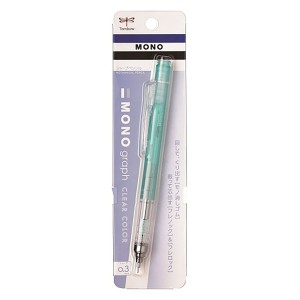 「 トンボ鉛筆 シャープペンシル シャープモノグラフ 0.3mm クリアミント DPA-139D シャーペン 」